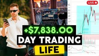 Week In The Life Of A Millionaire Crypto Trader Making $7,838 In a Week