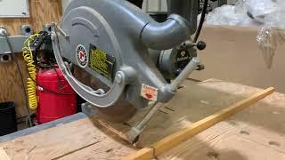 GovDeals: Rockwell Delta 14-RAS 14″ Radial Arm Saw (ID# 3QQQ