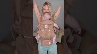 In love with this new camel colour Omni Breeze from ‎Ergobaby ️
