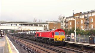 DB Cargo UK 66192 6X11 Toton - Dollands Moor | Kensington Olympia | February 2025