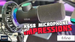 Fifine K658 RGB Microphone | Unboxing and First Impressions