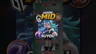 Hoon Mid Suyou S34 Build! Mobile Legends #mobilelegends #mlbb #gaming