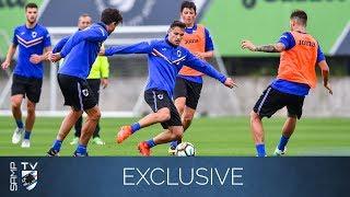 Swansea, ci siamo: l'allenamento dei blucerchiati