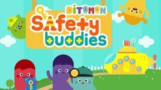 Meet Ditomon!—Y,Nana, Bobo, Eddy, Boo | Ditomon: Safety Buddies opening sequence