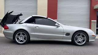 2003 Mercedes Benz SL500 ABC Suspension and Top Operation 06202023