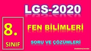 2020 LGS FEN BİLİMLERİ SORU ÇÖZÜMLERİ ( pratik yöntemlerle )