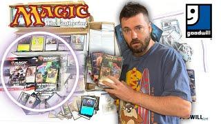 The Biggest Goodwill Magic The Gathering Collection I've Ever Purchased! 25 POUNDS - Pt 2