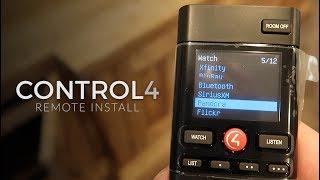 The Home Theater Project: Control4 Remote Install