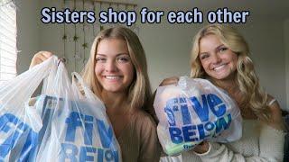 Sisters Shop for Each Other Challenge