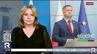 Dzisiaj informacje TV Republika 15.11.2024 | Republika