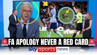  NOW FA Issues APOLOGY on Williams Saliba Red Card in Arsenal Vs Bournemouth 2–0 | Good News