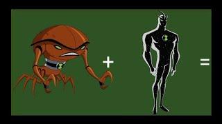 Ben 10 top 7 unseen fusion of brainstorm and diamond head with classic and ultimate alien design