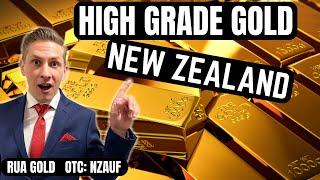 HIGH GRADE GOLD in New Zealand | RUA Gold CEO Interview