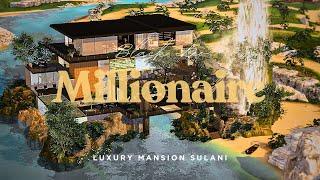 Millionaire - Black Leo - The Sim 4 Luxury Mansion Sulani | Cinematic TourHouse - Download CC |