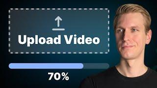 Upload Video In React & Next.js Is Easy Now (+ Progress Bar, Custom Button, ImageKit)