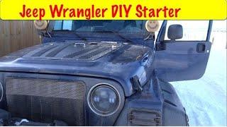 DIY Jeep Tj Wrangler Starter Replacement