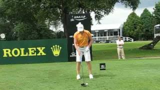 Lexus Cup 2008 - Range Roving with Annika Sorenstam (Front View)