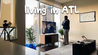 My New Routine in my ATL Apartment | Living Alone Diaries