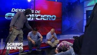 Armed men storm TC Television network studio in Ecuador