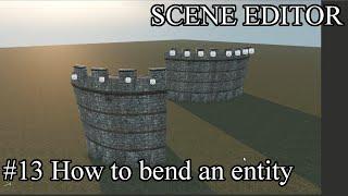 Bannerlord - Scene Editor Tutorial #13 - How to bend an entity (Curved walls)