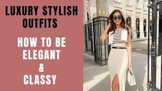 Mastering the Old Money Style: Chic Clothing Essentials | Quiet Luxury Outfits