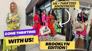 SECONDHAND SHOPPING in Brooklyn with Thrifters Anonymous! COME THRIFTING WITH US