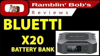 BLUETTI X20 Portable Battery Bank