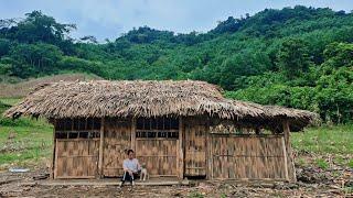 Single mother 17 years old: Pregnant mother built a new house and completed the kitchen