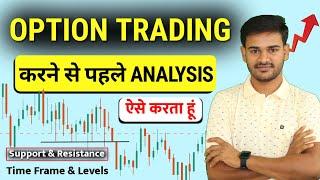 Intraday Option Trading | Price Action Analysis | Support Resistance & Time Frame - Sunil sahu