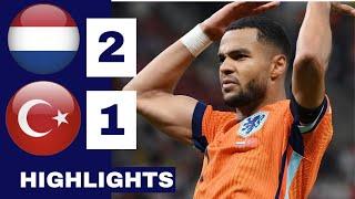 Netherlands vs Turkey HIGHLIGHTS & ALL GOALS (2-1) | EURO 2024 QUARTER-FINALS.