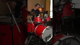 Pearl Decade Maple "Racing Red" | First Impression #pearldrums #drums