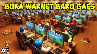 BARU BUKA WARNET ADA KONTEN KREATOR DATENG- MY INTERNET CAFE ROBLOX #1