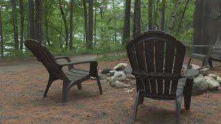 Couple stumped after trees were cleared around their camp in Oxford