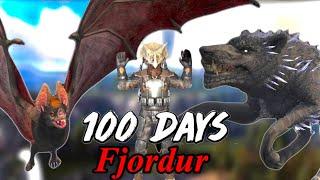 I BEAT Ark FJORDUR in 100 DAYS!