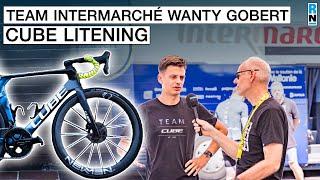 Cube Litening Aero von Biniam Girmay  – PLUS Mechaniker-Tipps von Team Intermarché Wanty Gobert