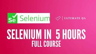 Selenium Tutorial For Beginners | Selenium with Java Full Course (Latest Content)