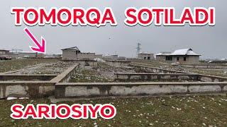 Tomorqa Sotiladi 4-Sotok Uyga Fundament Qoʻyilgan Surxondaryo Viloyati Sariosiyo