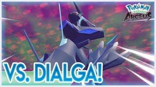 VS. ORIGIN DIALGA (Rematch at MT. CORONET) // Pokemon Legends: Arceus