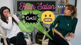 Farting in Public | Hair Salon Farts | Comedy Sketch