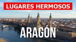 Viaje a Aragón, España | Vacaciones, naturaleza, lugares, turismo, paisajes | Vídeo dron 4k | Aragón