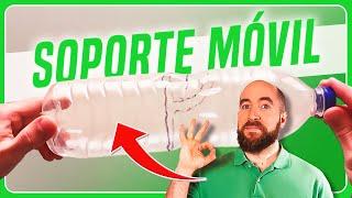 Soporte para Móvil casero DIY |Reciclaje botella de plástico