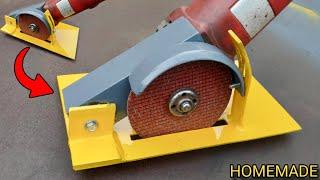 How To Make Angle Grinder Stand At Home