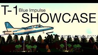 T-4 Blue Impulse Showcase [Build a boat for treasue] | Roblox