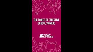 Signs Express Exeter | The power of effective school signage