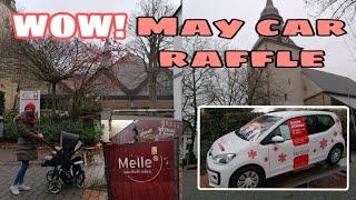 WOW THEY HAVE CAR RAFFLE AT THE TOWN OF MELLE GERMANY #JUDDIEFROST VIDEO