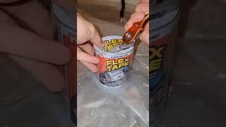 Can flex seal stop a pinhole LEAK? #shorts #plumbing