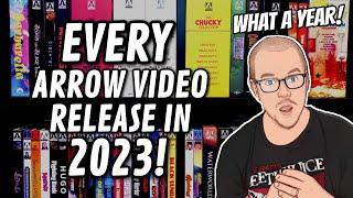 Every ARROW VIDEO 4K And Bluray Release In 2023! (In The US)