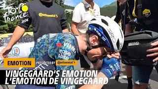 Winner's emotion - Stage 11 - Tour de France 2024