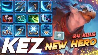 KEZ - New Hero - Dota 2 Pro Gameplay [Watch & Learn]