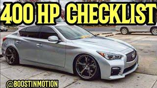 Q50 3.7 400hp mods list